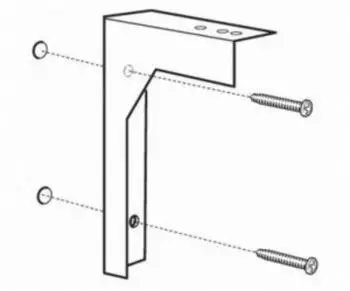 nobo Neigungshalterung f&uuml;r Wandleinw&auml;nde, 2er-Set (1902398)