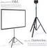 TecTake Stativleinwand 72