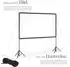 TecTake Cinema Beamer-Leinwand 16:9 100