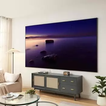 en.casa V&auml;khoga Projektionsleinwand 120 Zoll 16:9 wandh&auml;ngend ALR (V&auml;khoga)