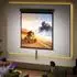 HomCom Projektionsleinwand Rollo 152x152cm (85
