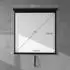 HomCom Projektionsleinwand Rollo 152x152cm (85