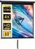 HomCom Projektionsleinwand Rollo 152x152cm (85