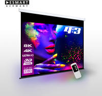 ESMART Beamer-Leinwand Professional MIMOTO, 92 Zoll, 187 x 140 cm, Format 4:3,