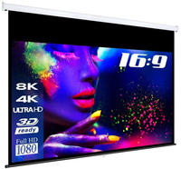 ESMART Beamer-Leinwand Professional MIROLO, 110 Zoll, 244 x 137 cm, Format 16:9,