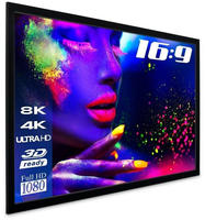eSmart 39561845, eSmart Professional MIRALE Rahmen Leinwand 221 x 125 cm (100") 16:9