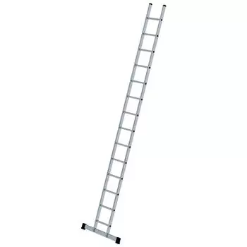 Günzburger Steigtechnik Anlegeleiter B35 mit Traverse 14 Sprossen (11414)