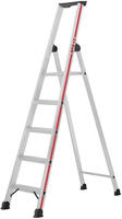 Stufenstehleiter Mit Plattform, Einseitig Begehbar, 7 Stufen, Standh&ouml;he 1,58 M -