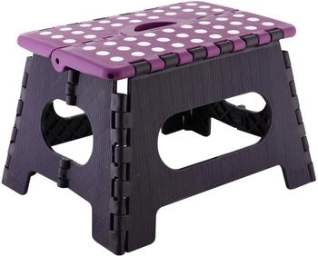 Axxentia Klapptrittleiter grau 235098