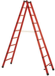iller-Leiter Vollkunststoff Stehleiter 4 Sprossen (46261)