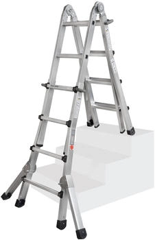 iller-Leiter Teleskopleiter Levelmaster 4x5 Spross.+Ausleger 64215