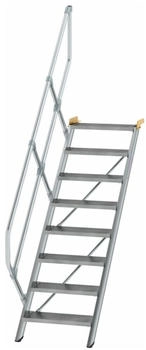 Munk Aluminium-Treppe Stufen 45° 8 Stufen
