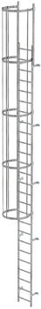 Günzburger Steigtechnik MUNK einzügig Steighöhe 7280mm Stahl verzinkt L 8480mm (520115)