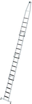 Günzburger Steigtechnik MUNK Stufen- 4-teilig mit clip-step R13 und nivello Traverse 3x5+4 Stufen (40741)