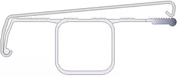 Günzburger Steigtechnik Nachrüstsatz Trittauflage clip step R13 (41556)