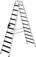 Munk Stufen-Stehleiter beidseitig begehbar mit clip-step rel 452256-YY