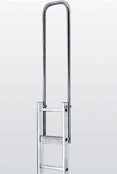 Munk Steigtechnik Einstiegshilfe doppelholmig Edelstahl für Leiterbreite 340 mm 065009
