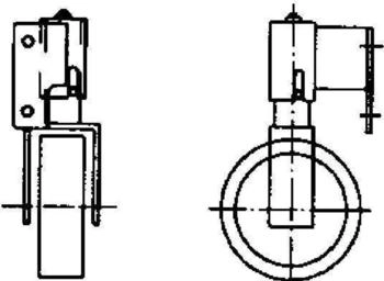 Günzburger Steigtechnik Steigtechnik Federrolle für rechts 019682