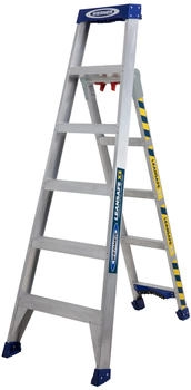 Werner WERNER Anlege- oder Leansafe X3 2 x 5 Sprossen Arbeitshöhe 3,7 m (75070)