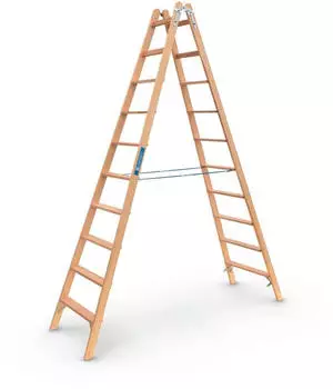 Zarges Holz Crestastep B 2 x 10 Stufen (40030)