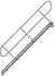 Zarges Treppe 5 Stufen 45° Stufenbreite 1000mm einseitiger Handlauf (Industrietreppe) (40055344)