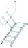 Zarges Treppe 5 Stufen 45° Stufenbreite 1000mm einseitiger Handlauf (Industrietreppe) (40055344)