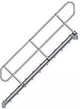 Zarges Treppe aus Leichtmetall Stufenanzahl 13 (40055352)