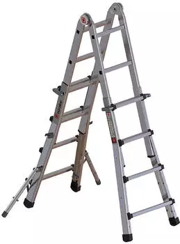 Euroline PremiumLine Vario- 4x4 Sprossen nach DIN EN 131-4 (3163104)