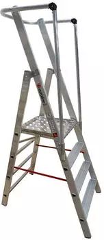 Euroline WORK Leichte Alu Plattformleiter : (2267704)