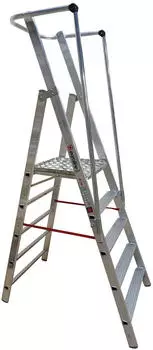 Euroline WORK Leichte Alu Plattformleiter : (2267705)
