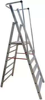 Euroline WORK Leichte Alu Plattformleiter : (2267706)