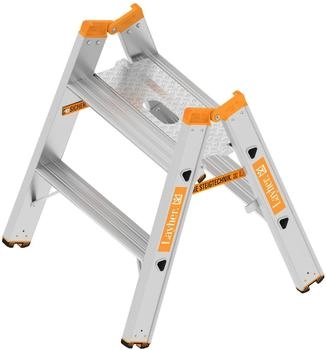 Layher Alu-Schwerlasttritt TOPIC 1043.3 2x2 Stufen Klappbar Art-Nr: 1043302
