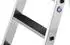 Munk Stufen-Schiebeleiter 2-teilig mit nivello-Traverse und clip-step R13 2x7 Stufen (040670)