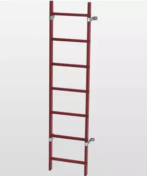 Munk Schachtleiter aus GFK 400mm Lichte Weite 11 Sprossen (064111)