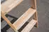 Proregal Stufen- Holz ohne Traverse 6 Stufen beige Massivholz PR_RMG34-01