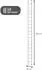 Proregal Sprossen- ohne Traverse 18 Sprossen silber Aluminium PR_RMG37-05