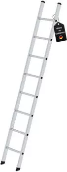 Proregal Sprossen- 350mm ohne Traverse Made in Germany 8 Sprossen Arbeitsh&ouml;he 3,5m Traglast 150kg Alu Bockleiter Sprossen-Doppelleiter (PR_RMG44-03)