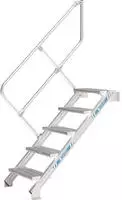 Zarges Handlauf f&uuml;r 60&deg; Treppe 7 Stufen