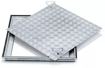 Zarges Schachtabdeckungen aus Stahl mit Wanne oder Deckplatte (47053)