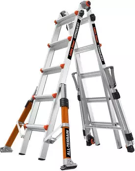 Little Giant Conquest Pro 2.0 Multifunktionsleiter Aluminium 4x6 Sprossen (16336 PRO)