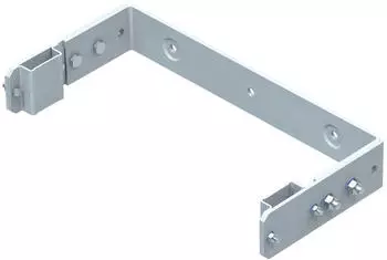 Zarges Wandhalter verstellbar Edelstahl V4A 200-250mm (44258)