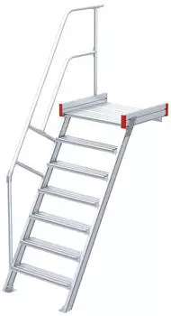 Euroline Podesttreppe 60&deg; 7 Stufen 800 mm (5116207)
