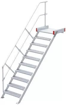 Euroline Podesttreppe 45&deg; 10 Stufen 800 mm (5114210)