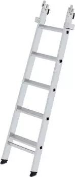 Proregal Stufen- Mittelteil 5 Stufen silber Aluminium PR_RMG87-03