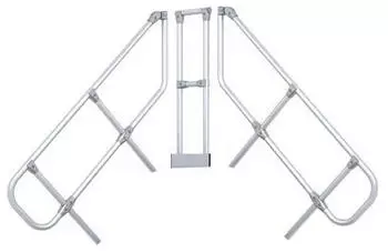Zarges Handlauf abnehmbar 60&deg; 8 Stufen lichte H&ouml;he 1880mm (Zubeh&ouml;r & Ersatzteile f&uuml;r ) (42355968)