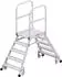 Hymer Podesttreppe fahrbar beidseitig begehbar / 2x5 Stufen Art-Nr: 618905