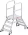 Hymer Podesttreppe fahrbar beidseitig begehbar / 2x4 Stufen Art-Nr: 618904