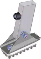 Zarges Schwenkf&uuml;&szlig;e mit Gummiauflage 125x50mm 1 St&uuml;ck