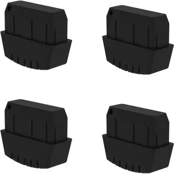Munk Innenschuh f&uuml;r Stahl-Regalleiter elektrisch ableitf&auml;hig, 4er-Set (019269)
