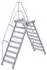 Euroline 512 Übergang 60° 800mm Stufenbreite 2x9 Stufen Alu gerieft (5126209)